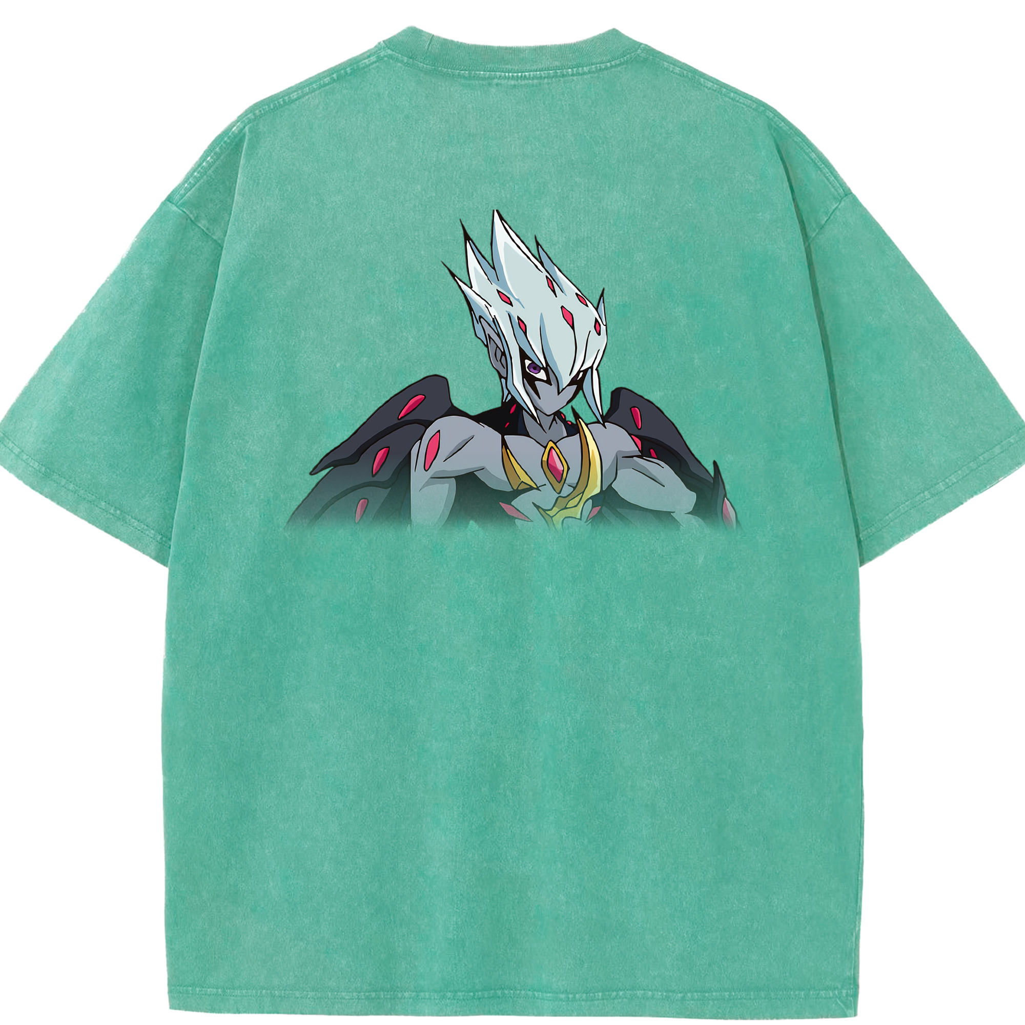 （画像用） 遊☆戯☆王 Yu-Gi-Oh! 綿100% ヴィンテージ風 半袖Tシャツ（背面プリント）